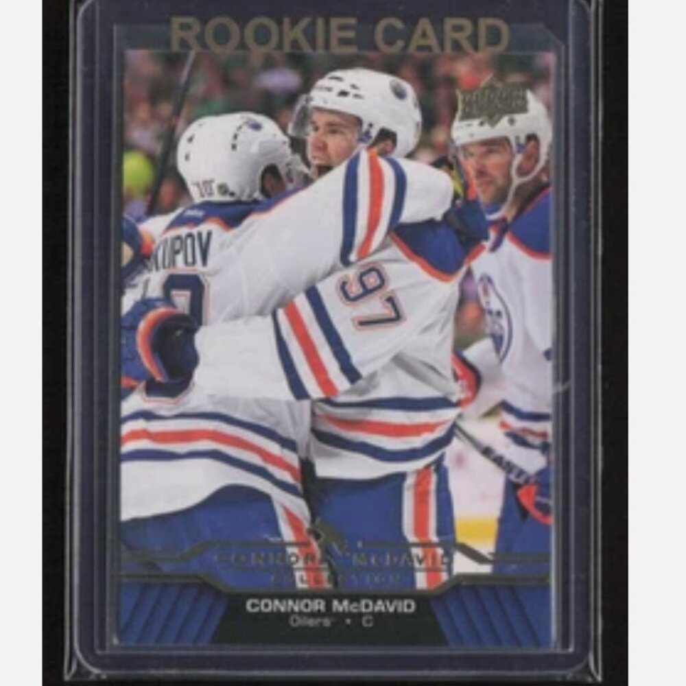 2015-16 Upper Deck Connor McDavid Collection Box Set Rookie Card RC #CM-17